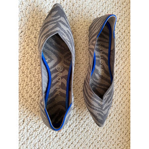 Rothy’s Women’s Size 7 Zebra Washable Shoes in Excellent Condition